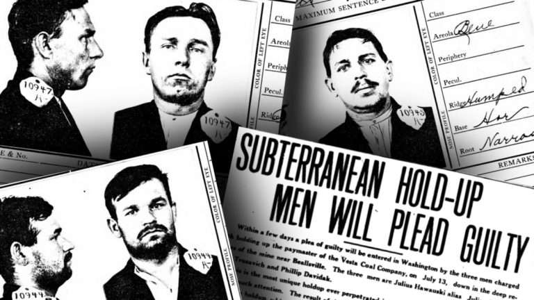 Subterranean Crimes: The 1920 Vesta Mine Robbery